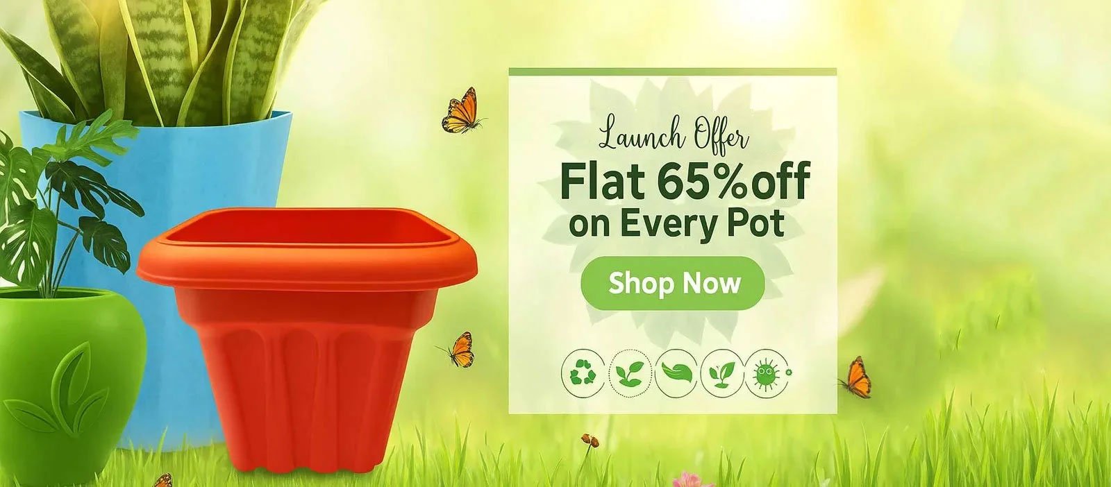 Buy Plastic Pots online Buy Plastic Pots online